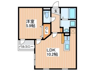 リアライズ鶴見諸口の物件間取画像